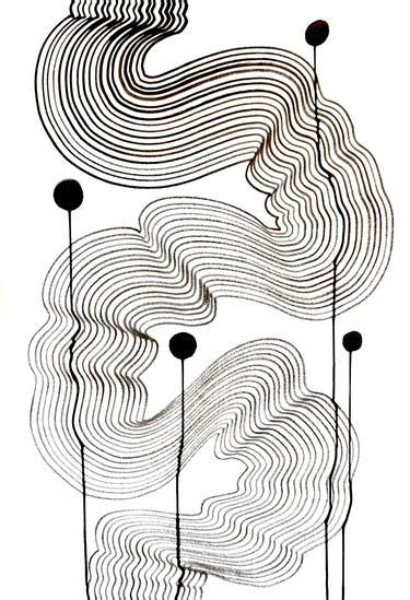 Original drawing. Minimalist commission black and white art. Soulmate drawing trendy art. Custom ...