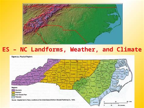 (PPT) ES – NC Landforms, Weather, and Climate. NC Landforms - PDFSLIDE.NET