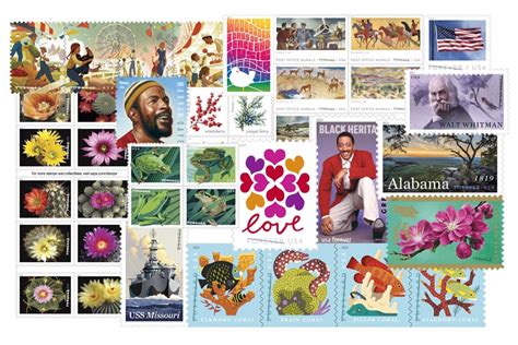 USPS previews select 2019 stamps - 21st Century Postal Worker