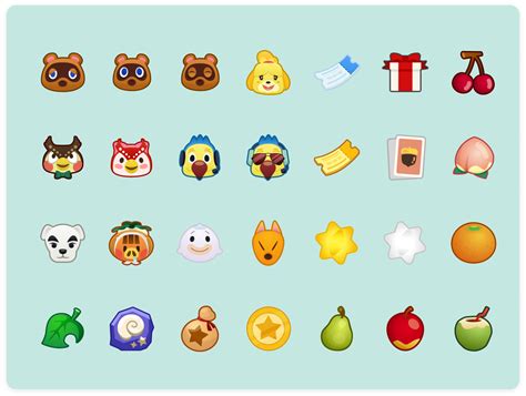 Animal Crossing Icons by Ashley Seo on Dribbble