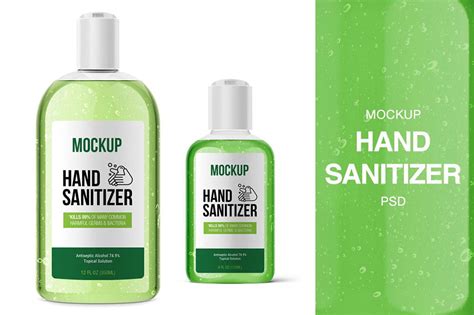 12+ Classy Hand Sanitizer Mockup PSD Templates | Mockuptree