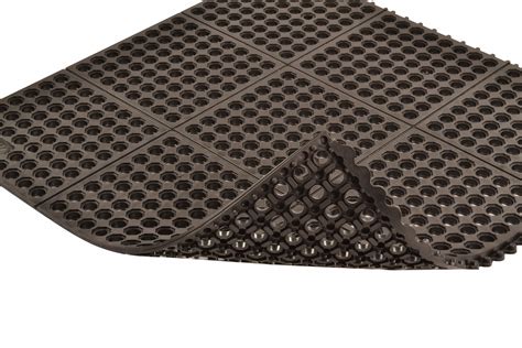 NOTRAX Interlocking Drainage Mat - 2VJ48|850S0035BL - Grainger