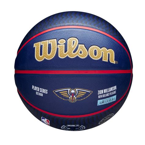 Wilson NBA Player Icon Outdoor Basketball - Zion Williamson – Basketball England Shop