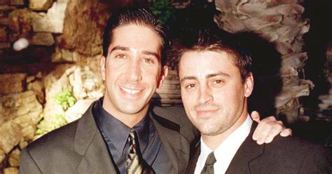 David Schwimmer et Matt LeBlanc - Friends helping friends awards ...