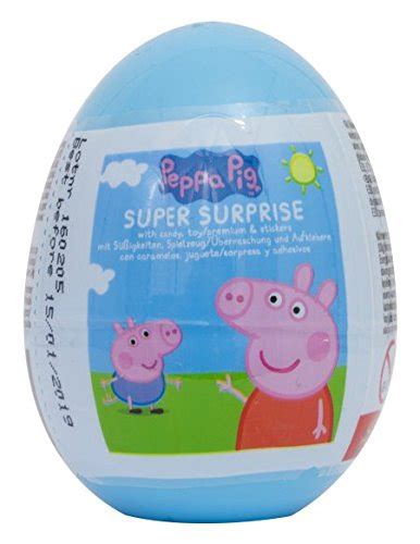 SUPER SURPRISE PEPPA PIG SURPRISE EGGS (pack of 18) ideal party bag filler - Buy Online in UAE ...