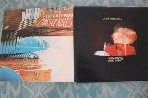 Joni Mitchell Live albums x 2 |﻿ Vinyl, CD, and Blu-ray