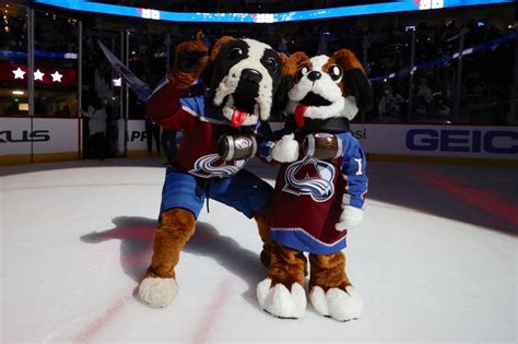 December 2022: Lil' Burn - Colorado Avalanche - Mascots