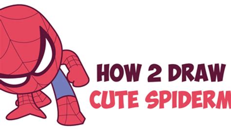 Easy Cute Easy Spider Man Drawing Learn how to draw a spider with our ...