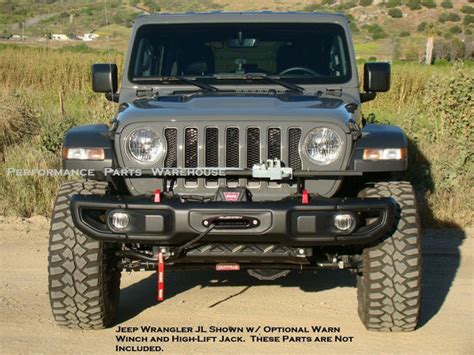 2018-Newer Jeep Wrangler JL/Gladiator OEM Steel Rubicon Front Bumper w ...