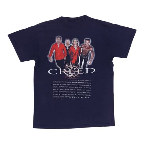 2000 Creed Human Clay Tour Shirti – WyCo Vintage