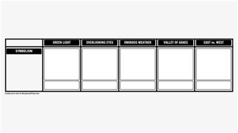 Graphic Organizer For Symbolism, HD Png Download , Transparent Png ...