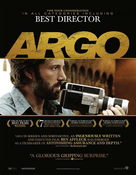 Argo (2012) - Poster US - 1533*1840px