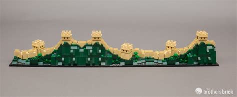 LEGO Architecture 21041 Great Wall of China [Review] - The Brothers Brick | The Brothers Brick