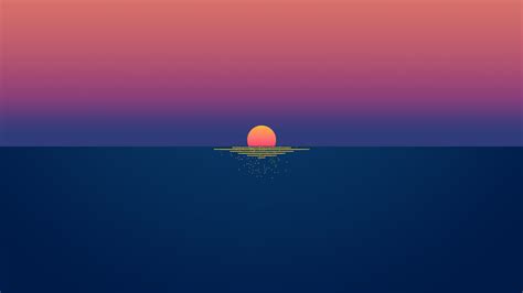 Sunrise Ocean Pixel GIF | GIFDB.com