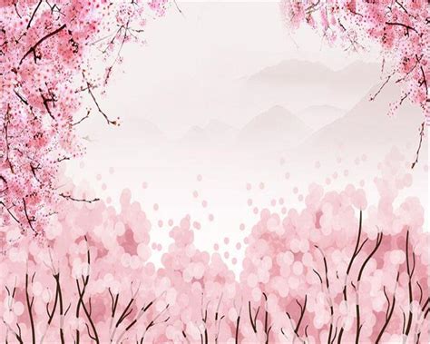 Watercolor Cherry Blossom Wallpapers - Top Free Watercolor Cherry ...