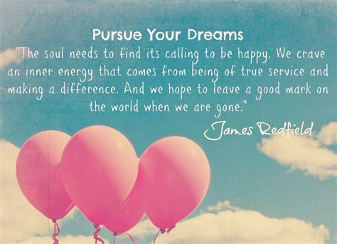 PURSUE YOUR DREAMS - Celestine Vision