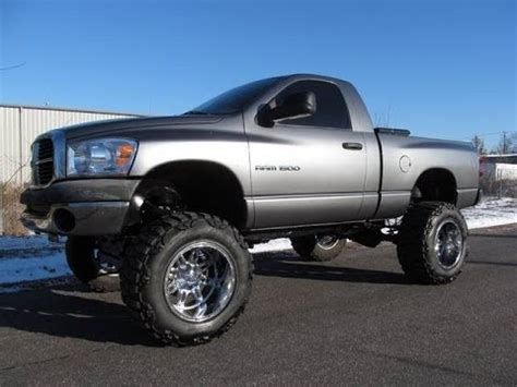 2007 Dodge Ram 1500 SLT Regular Cab Lifted Truck - YouTube