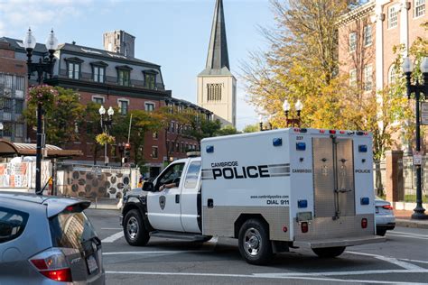 A 'Doxxing Truck' displaying students' faces arrives on Harvard's ...