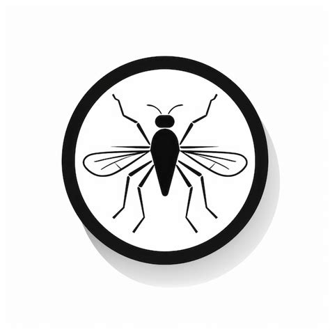 Premium AI Image | Gnat Icon Vector Illustration With Streamlined Design