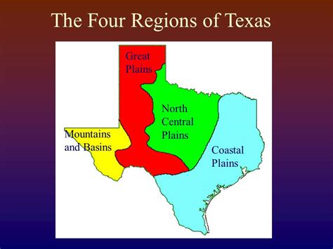 Map Great Plains Region Of Texas - Share Map