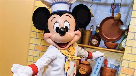 Chef Mickey’s will introduce new menu items with characters' return this December