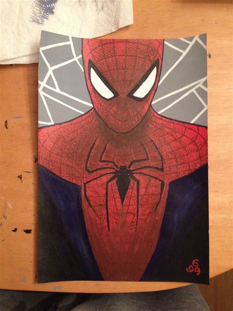 Pin by Jayme Murakami on Craft and Art | Spiderman painting, Superhero painting, Avengers painting