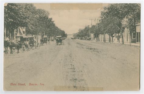 [Postcard of Main Street, Boerne, Texas] - The Portal to Texas History