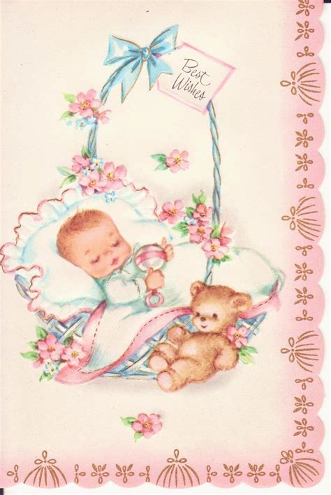 Vintage Baby Card | ltl blonde | Flickr