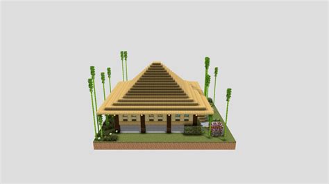 Joglo House - 3D model by evanalifwidhyatma113 (@evanalifwidhyatma) [7c307fd] - Sketchfab