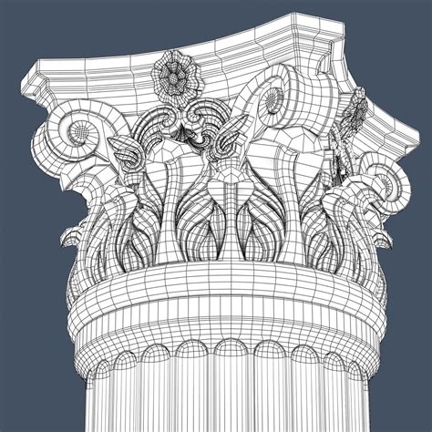 Corinthian Columns Drawing at GetDrawings | Free download