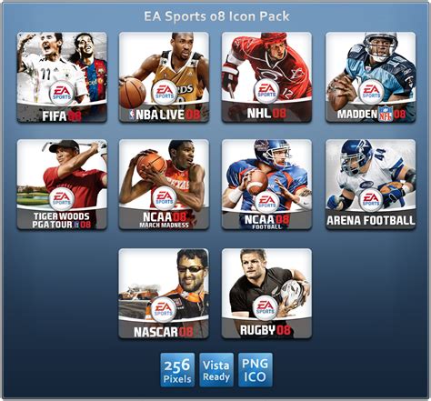 EA Sports 08 Icon Pack by SkullBoarder on DeviantArt