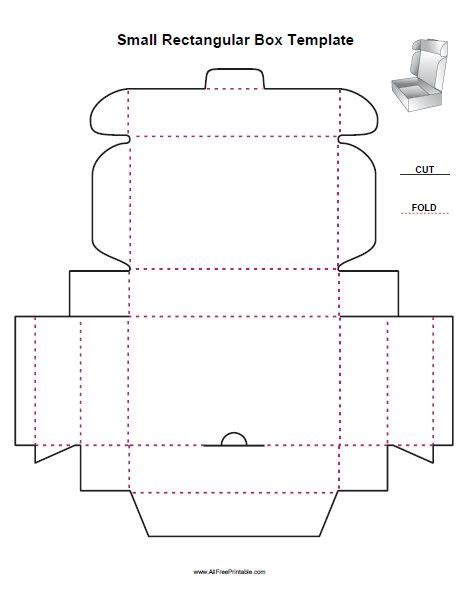 Printable Box Template That Are Dynamite - Mitchell Blog 04C Box ...