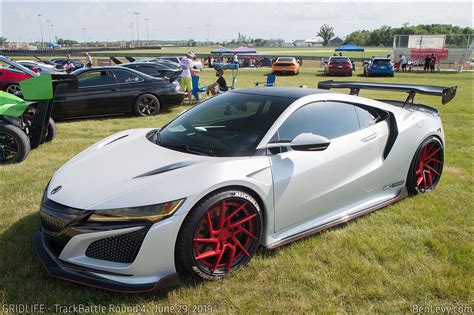 White Acura NSX - BenLevy.com