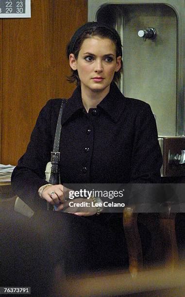 Winona Ryder Shoplifting Trial Verdict Photos and Premium High Res Pictures - Getty Images