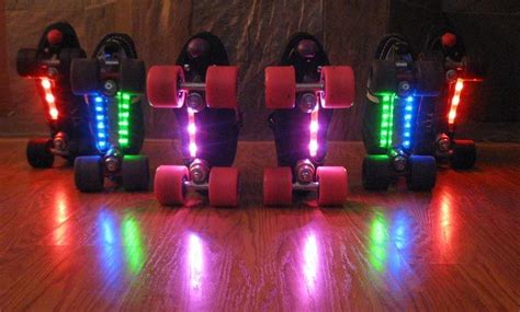 RollerBrights LED Roller Skate Light Kit Jam Skating, Roller Skating Party, Skate Party, Skating ...