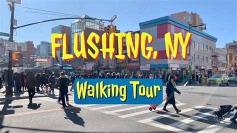 Walking Tour of FLUSHING Queens, NY. (ChinaTown) - YouTube