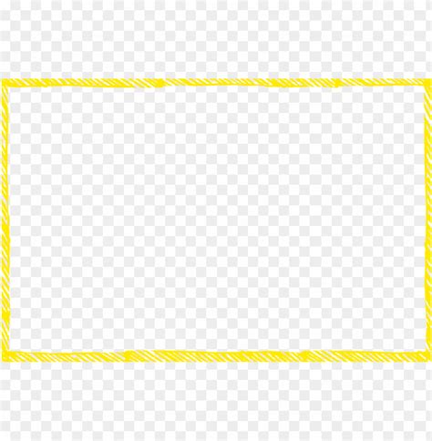 Border - Yellow Border Transparent Background PNG Transparent With ...