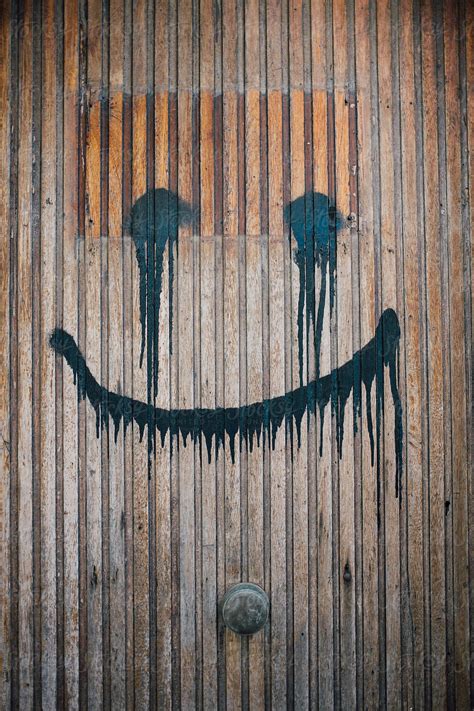 "Smile Graffiti" by Stocksy Contributor "THAIS RAMOS VARELA" - Stocksy