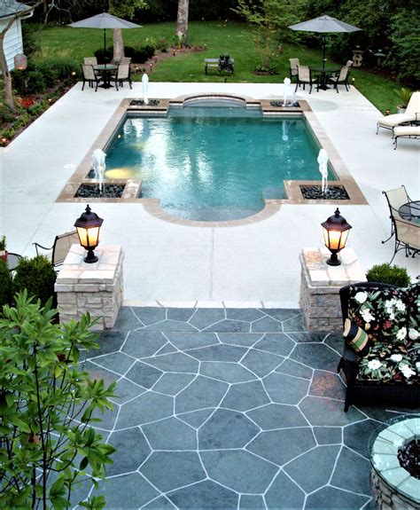 Pool Deck Ideas St Louis, MO | Decorative Concrete Resurfacing