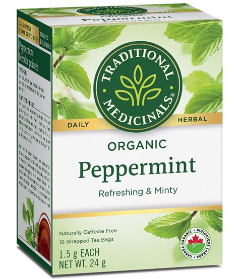 Organic Peppermint Tea - Traditional Medicinals