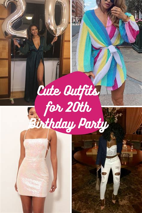 20th Birthday Outfit Ideas To Dress Your Photoshoot & Party - ljanestyle