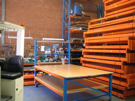 Pallet Racking | Mesas de trabajo, Muebles con pallets, Muebles