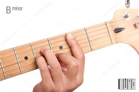 B kleine gitaar akkoorden tutorial — Stock Photo © PepscoStudio #93209676