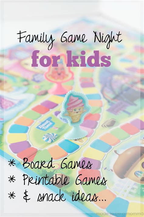 Family Game Night Ideas for the Kids - Made To Be A Momma