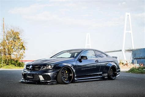 Liberty Walk Widebody Mercedes C63 AMG W204 3DSM Tuning (1 ...