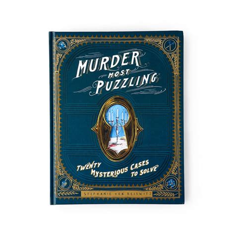 Murder Mystery Puzzle Book | Bestselling Gifts From Uncommon Goods ...