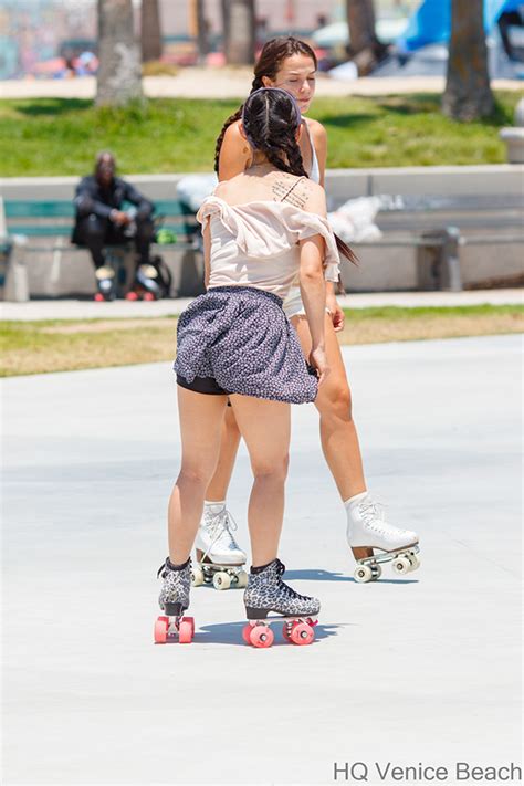 HQ Venice Beach - Skate Park - Girls Roller Skating 6/26/2021