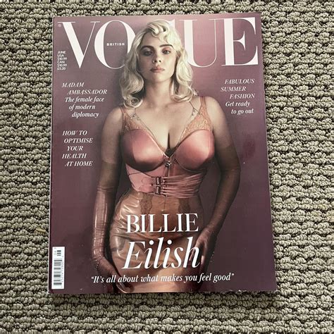 Billie Eilish Vouge magazine - Depop