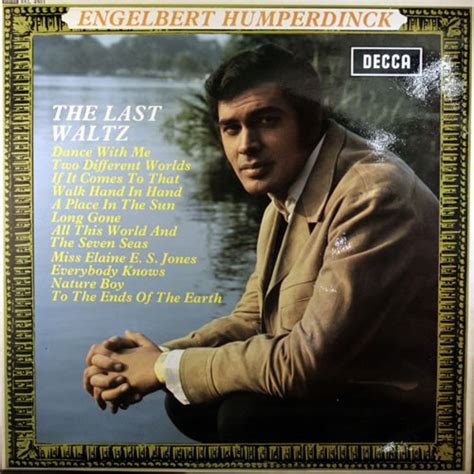 Engelbert Humperdinck - The Last Waltz | Releases | Discogs