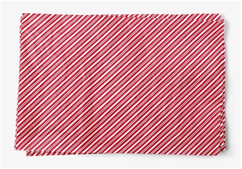 Peppermint Stripes | SatinWrap by Seaman Paper